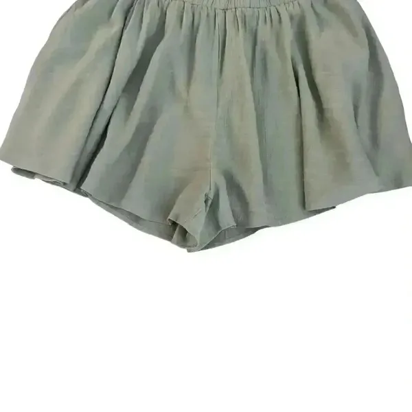 Lulus Sage Green Lined Flowy Lightweight Elastic Waist Pockets SZ XL #2001 - Image 5