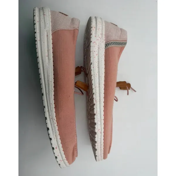 Hey Dude Wendy Washed Rose Cloud Women's Size 10 Pink Casual Lightweight Walking - Image 8