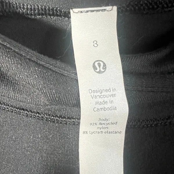 Lululemon It's Rulu Run Long Sleeve Shirt Size 3 Fitness Activewear - Image 5