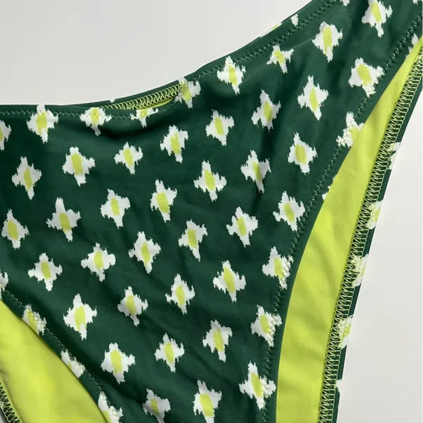 Aerie • NWT Green Patterned Women's Swim Bottom - Image 2