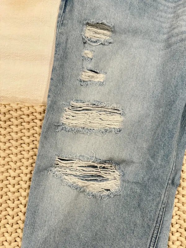 Highrise Power Straight Jeans - Image 3