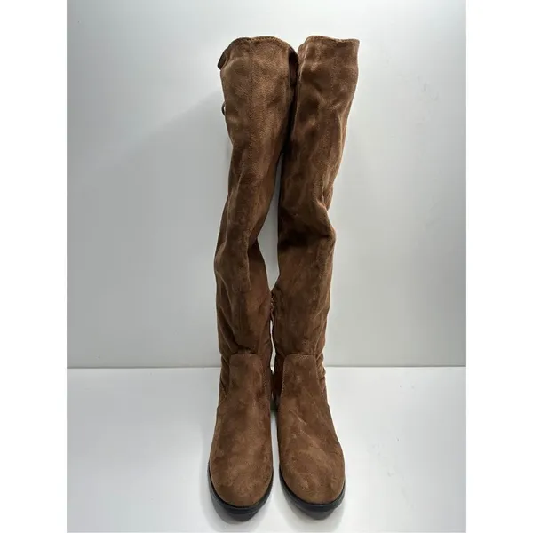 French Connection Over The Knee Boots‎ Womens 6 Brown Jasper Boot New - Image 6