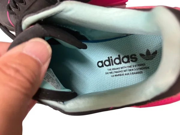 Adidas GY4667 wms Originals Forum bold shock pink black low sneakers sz 9 SKU 10 - Image 8