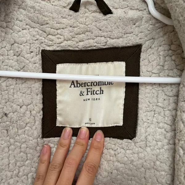 Abercrombie Sherpa Parka Coat - Image 7
