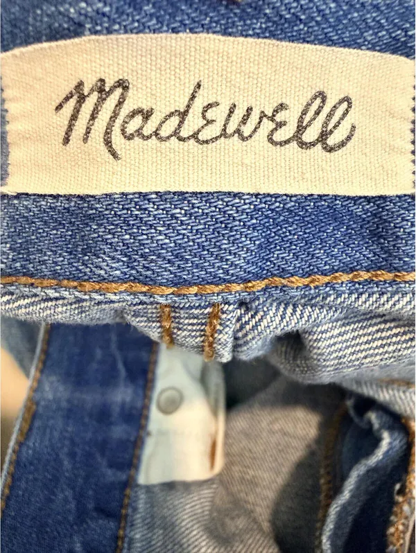 Madewell Womens 26 The Perfect Vintage Jean Distressed Ripped - Image 6