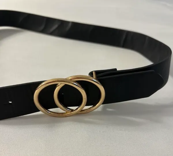 Black Belt with Gold Buckle - Image 4