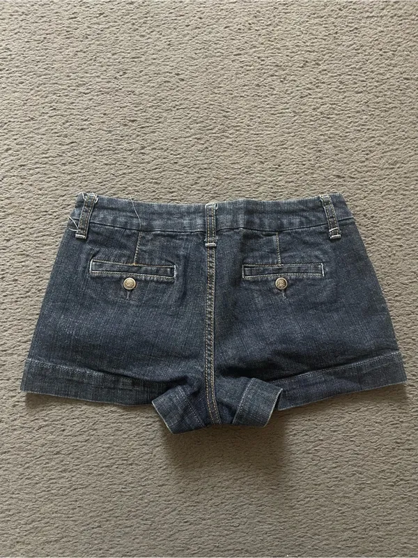 American Rag Dark Blue Denim Jean Shorts - Image 2