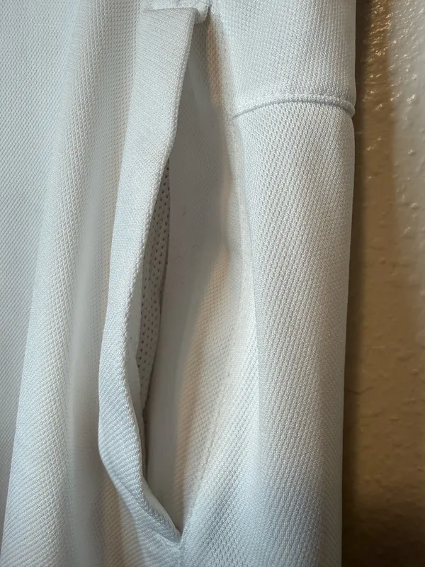 Nike Dri-Fit White Tennis Golf Skort Standard Fit Size XXL Pockets Athletic - Image 3