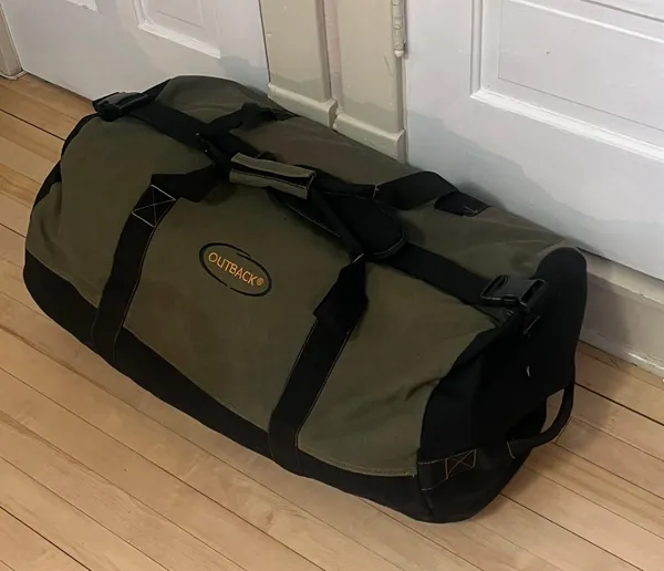 Oversized Duffel Bag Green - Image 2