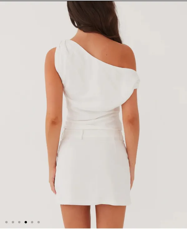 Peppermayo White Mini Skirt - Image 2