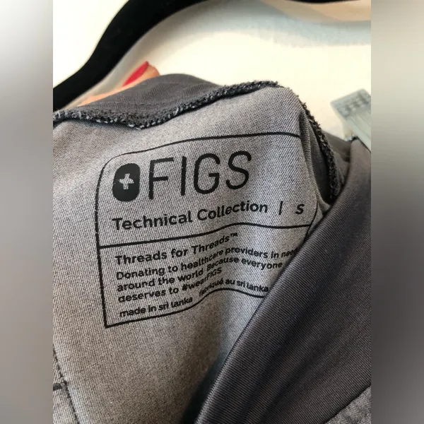 Figs Graphite Zamora Jogger Scrub Pants Size S - Image 5