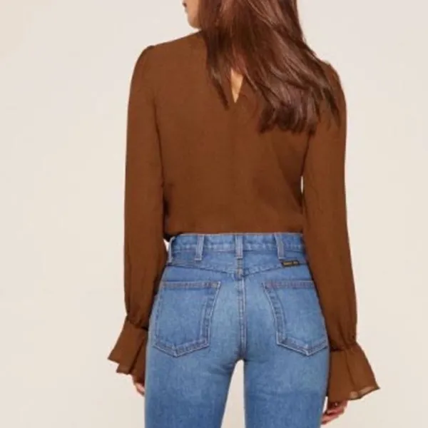 ✨ Reformation Brown Penny Bodysuit✨ - Image 5
