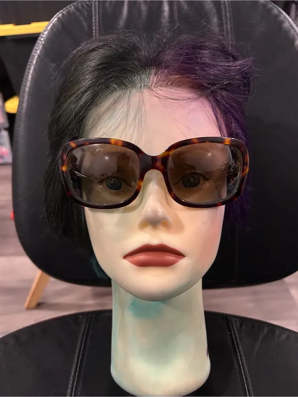 Ralph Lauren Tortoiseshell Oversized Sunglasses with Brown Lenses - Image 2