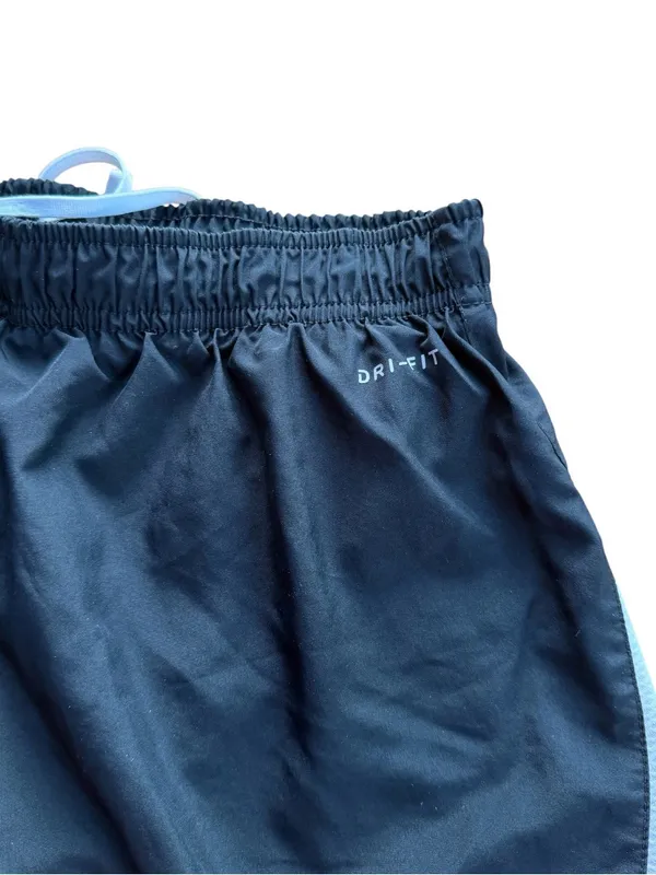 Nike Dri-FIT Womens Medium Black Running Shorts Elastic Waistband Drawstring - Image 8