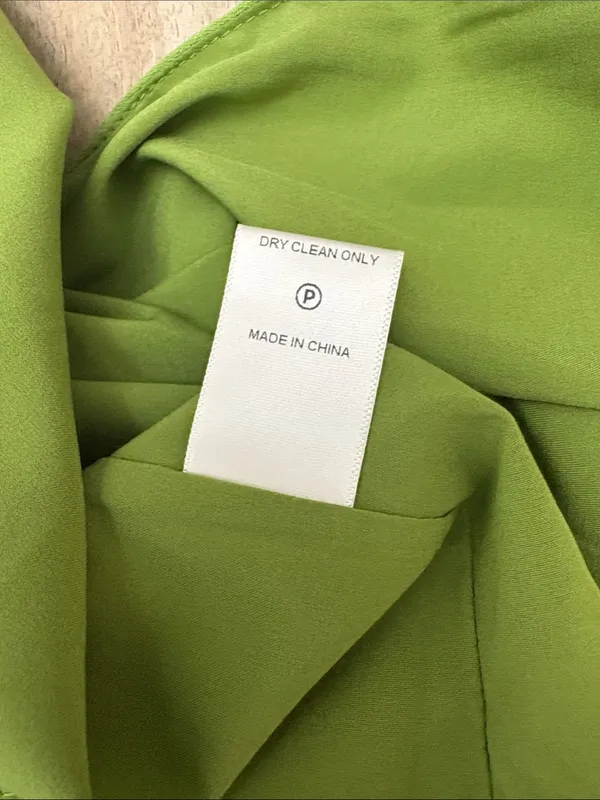 Pomander Place Leah Pistachio Green Cape Sleeve Midi Dress Women Size 6 #B1700 - Image 10