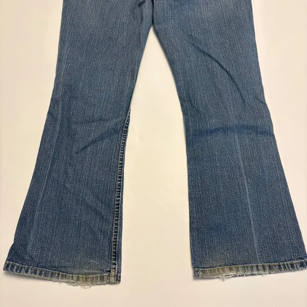 Levi Strauss Signature Jeans Womens 8 Short Blue Low Rise Bootcut Stretch 0502 - Image 3