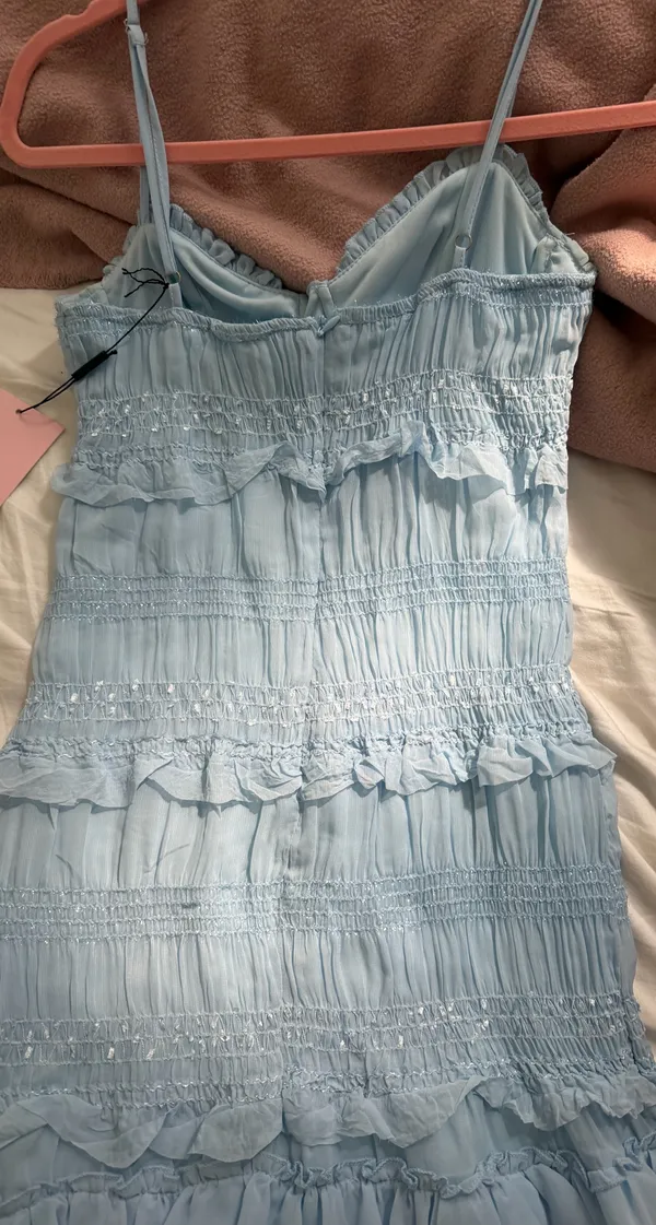 Hello Molly Dress Mini Blue Light - Image 9