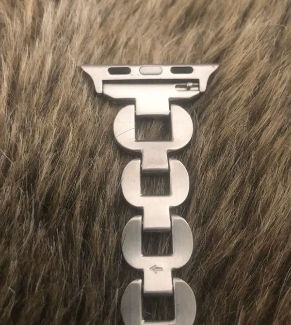 Apple Watch stainless steel luxury band rhinestone - Image 6