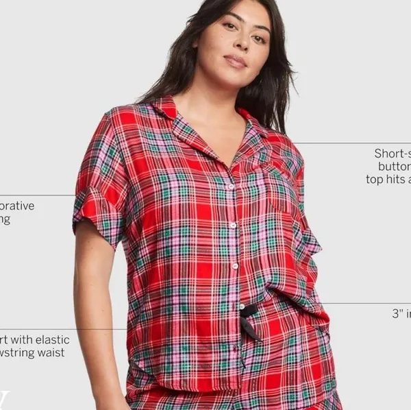 Victoria’s Secret Flannel Pajama Set - Image 2