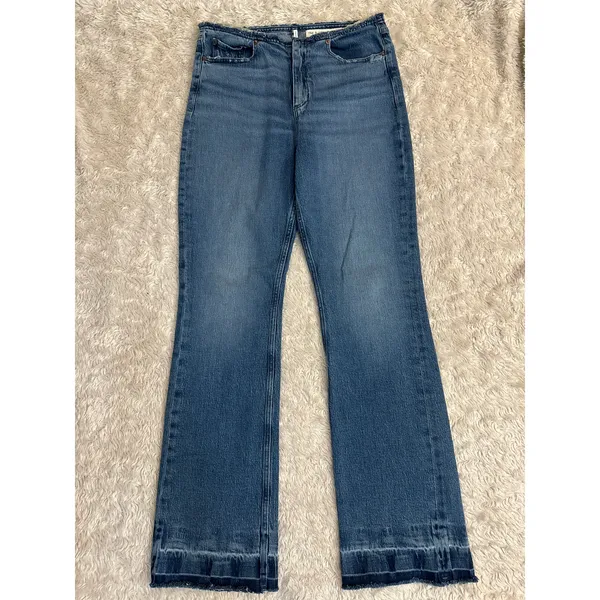 Rag & Bone Sz 29 Peyton Mid Rise Bootcut Medium Wash Jeans Misty WDD23P2928B7MI - Image 6