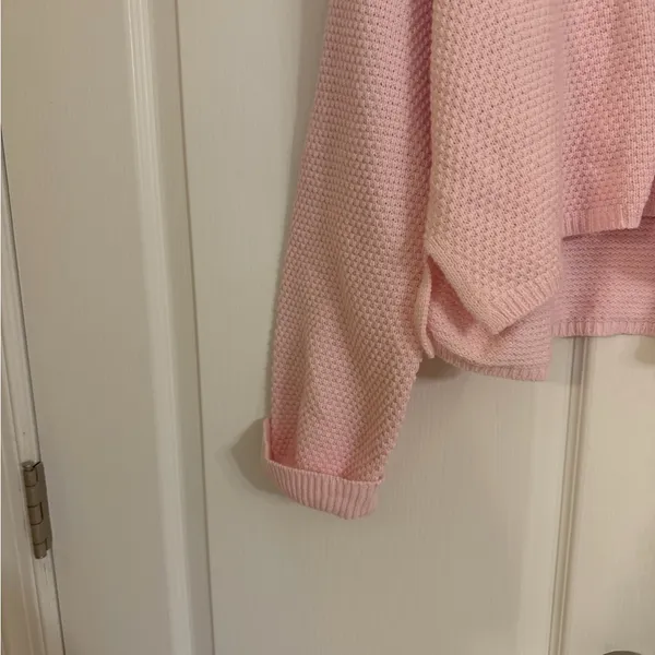 Sincerely Jules Soft Pink Knit Sweater NWT - Image 2