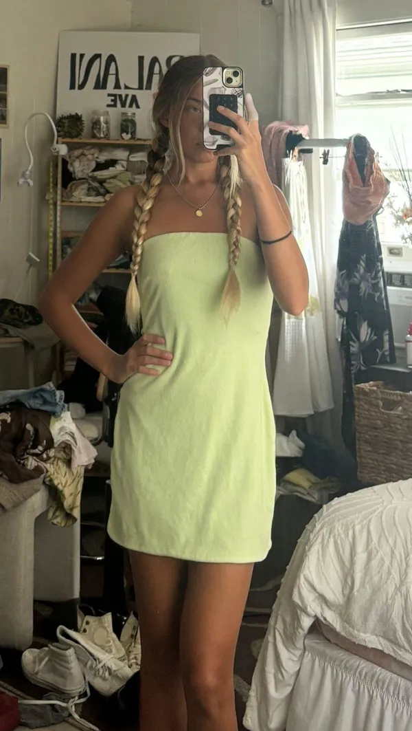 Terri Cloth Festival Dress/ Cover Up - Image 2