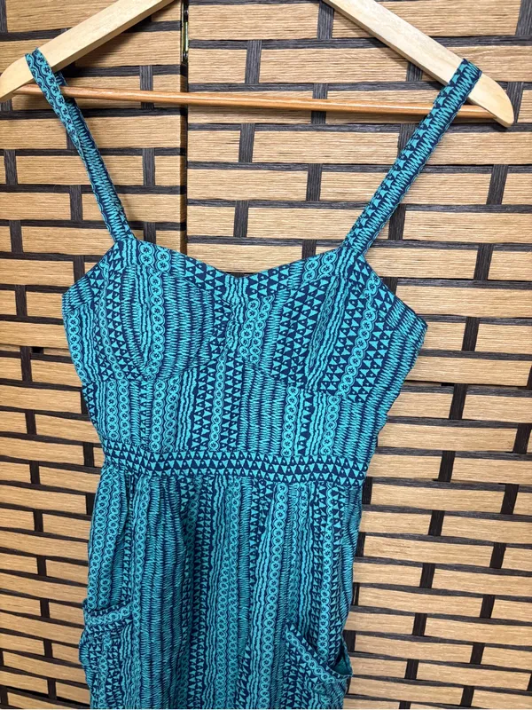American eagle blue dress size 2 - Image 3