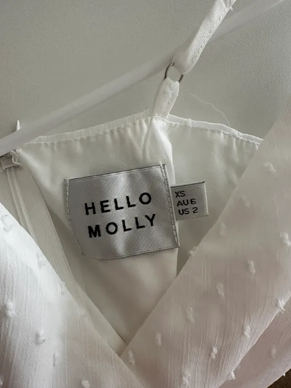 Hello Molly Ice Cold Dress White - Image 6