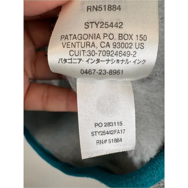 Patagonia Women's Re-Tool Snap-T® Pullover Style 25442 Size XL Grey Blue - Image 3
