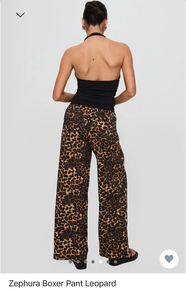 Princess Polly, leopard print boxer pants - Image 2