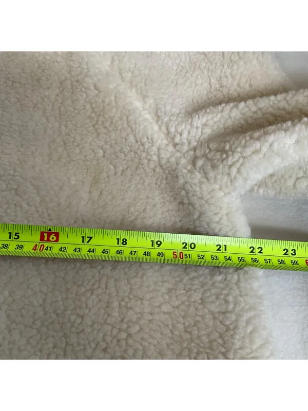 NWT SÉZANE ISÉE COAT White WOOL soft SZ42 us10 bust44 - Image 4