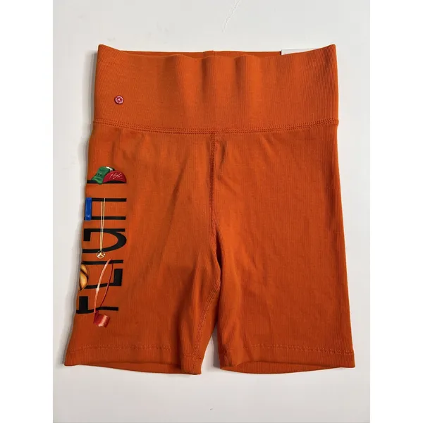 Jordan Artist Series by Darien Birks Damesshorts Orange XS Womens Biker Shorts - Image 3