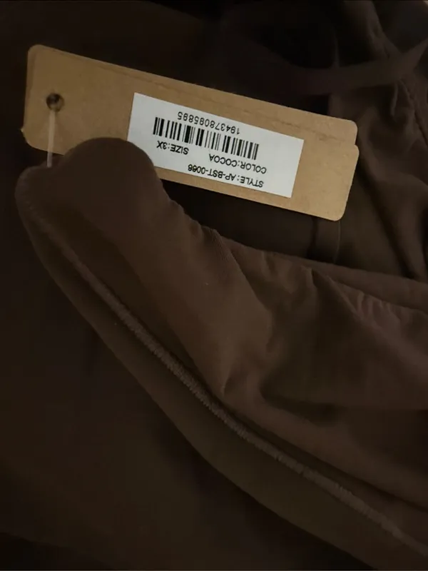 Skims Fits Everybody Cami (B4) Bodysuit Nwt Cocoa Size 3x - Image 3