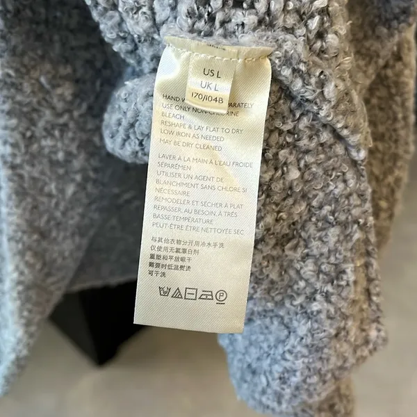 Free People cowl neck sweater size L - Image 8