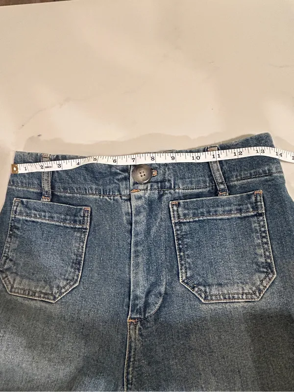 Anthropologie Pilcro The Skipper wide leg Jean Sz 26 - Image 5