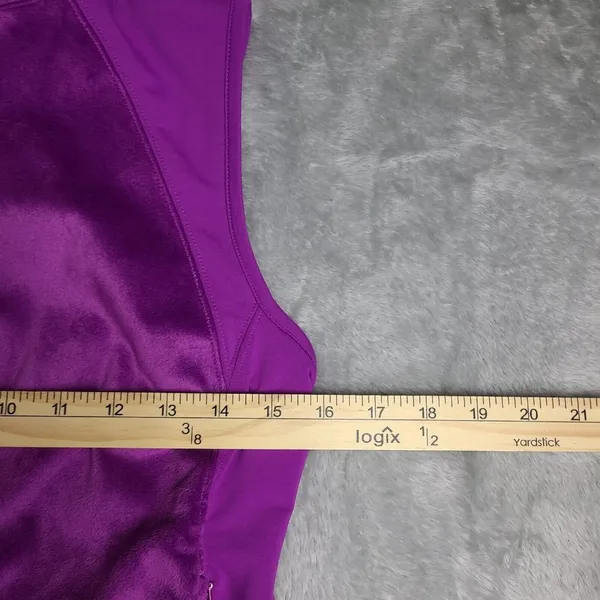 Peter Millar‎ Warmth Women's Size Small Performance Purple Fleece Vest MSRP 139 - Image 9