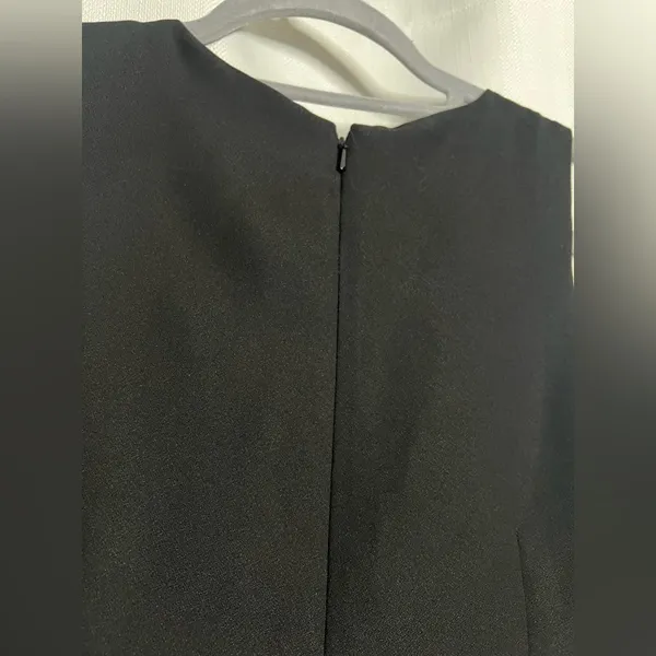 Banana Republic Black V Neck Jumpsuit Medium - Image 6