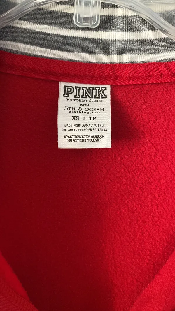PINK Badgers Quarter Zip - Image 5