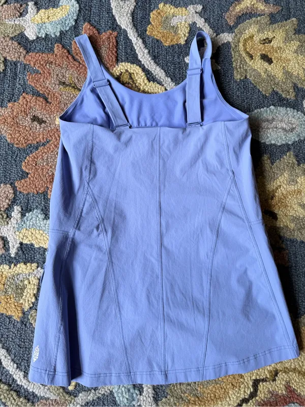 FREE PEOPLE Movement Cascade Hike Dress Violet Water Size Large Coastal Hiking - Image 5