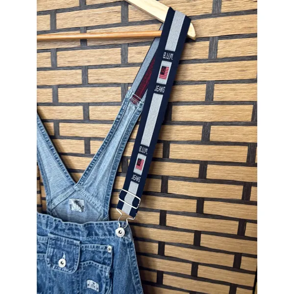 B.U.M.‎ Equipment Denim Shortalls Size XL - Image 4