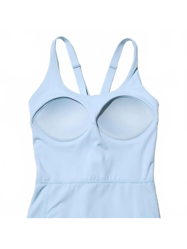 Uniqlo AIRism Soft Mini Bra Dress Blue NWT XL - Image 3