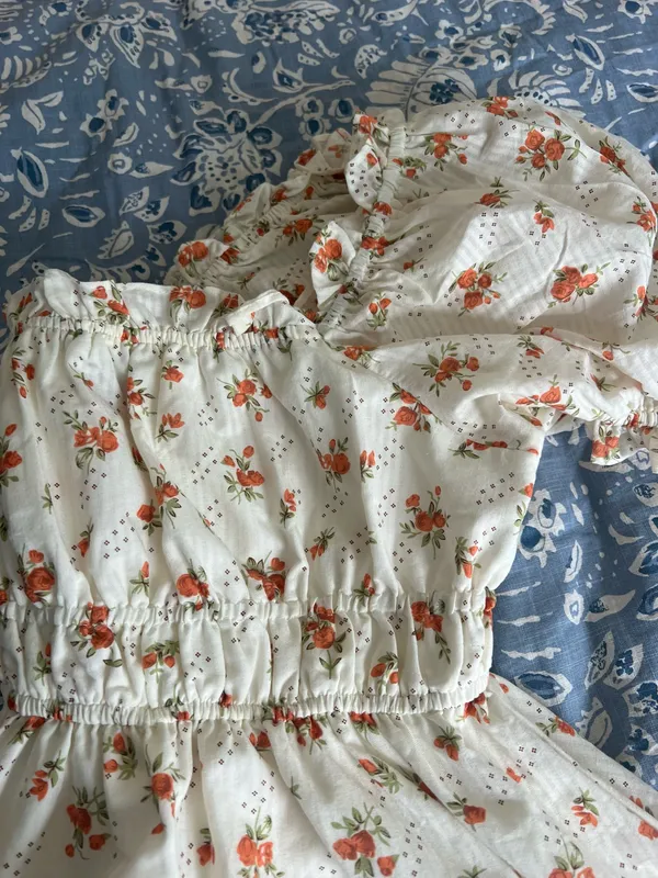 Babydoll Dress White - Image 2