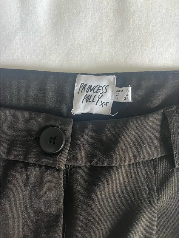 Princess Polly Black Trousers - Image 3