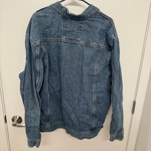 Carhartt Denim Button Down Jacket - Image 7