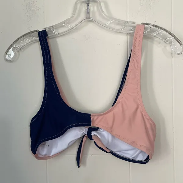 Cupshe Pink And Navy High Waisted Bikini Swimsuit ~ Women’s Size M - Image 4