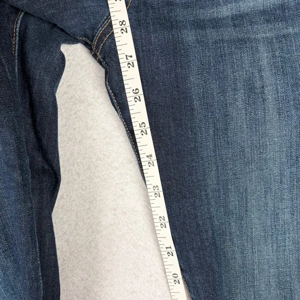 Banana Republic Dark Skinny Jeans Women’s 28/6 Blue Mid Rise Stretch Denim - Image 6