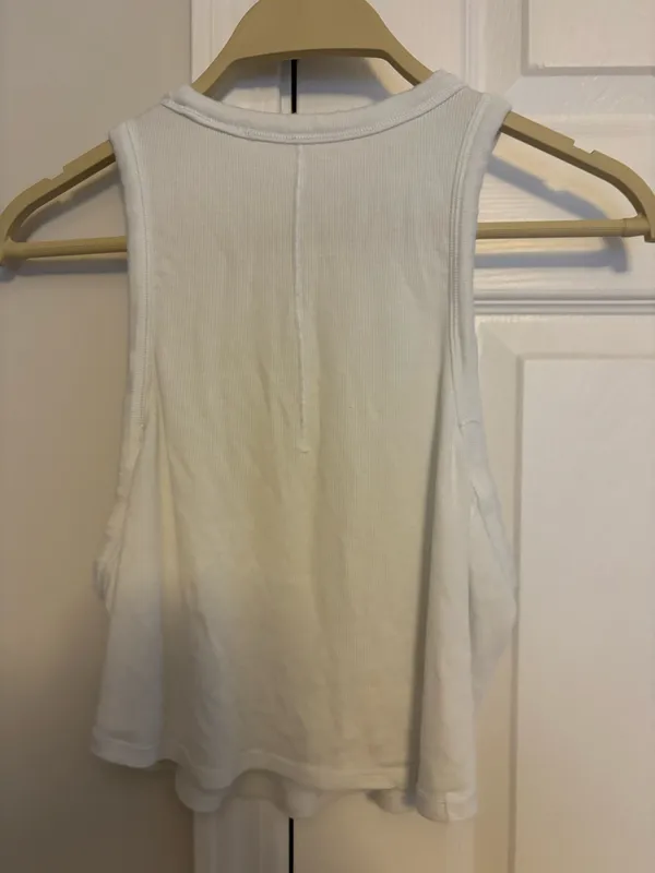 Lululemon White Tank - Image 2