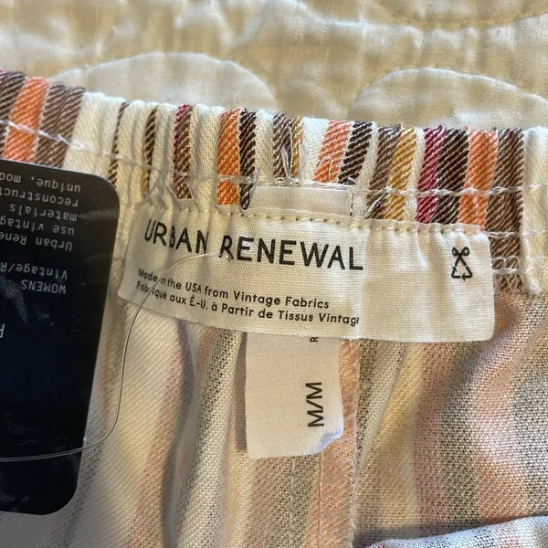 NWT Urban Renewal Urban Outfitters Pastel 90s Striped Shorts - Image 5