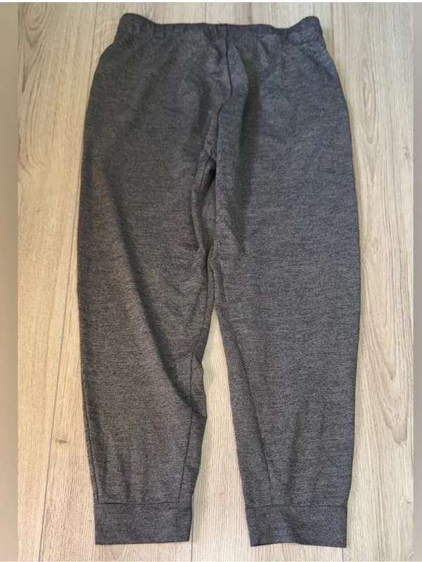Nike grey gray dri fit joggers sweatpants - Image 3