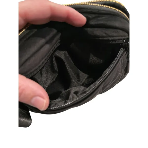 Lululemon Everywhere Belt Bag Women 1L Black Quilted Gold Hardware Fanny Pack - Image 8